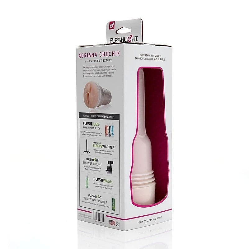 Adriana Chechik Realistic Male Masturbator by Fleshlight - Fleshlight Male Masturbators