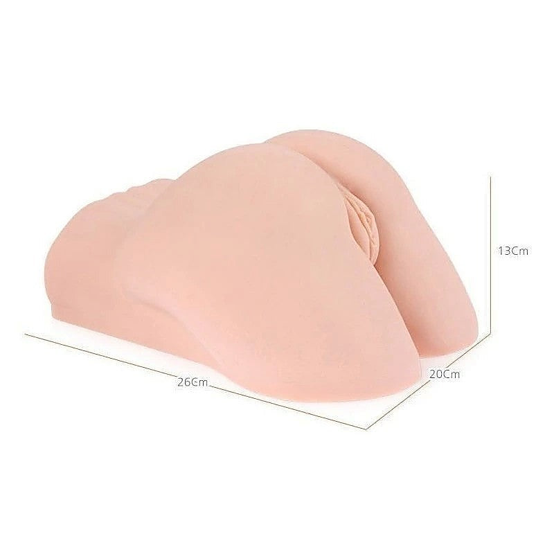 Real Hip Hera Masturbator with Two Way Massager by Kokos - Realistic Butts And Vaginas