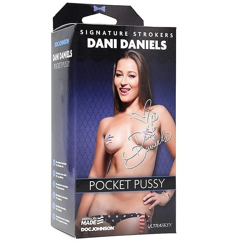 Dani Daniels Ultraskyn Pocket Pussy by Doc Johnson - Masturbators and Strokers