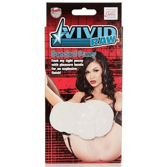 Vivid Raw Beaded Pussy by California Exotics - Masturbators and Strokers