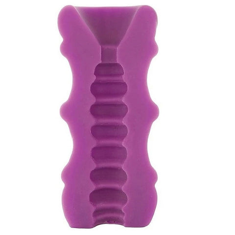 Mood Pleaser Thick Ribs Men's Masturbator by Doc Johnson - Masturbators and Strokers
