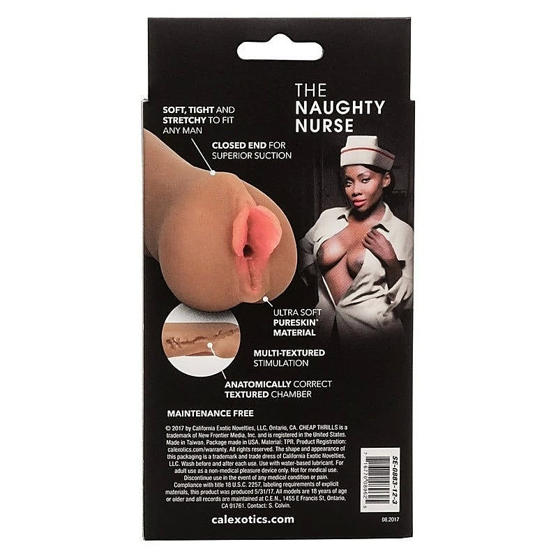 The Naughty Nurse Male Masturbator by California Exotics - Love Dolls