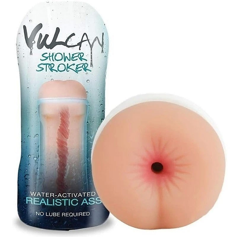 Cyberskin H2O Vulcan Shower Stroker by Topco - Masturbators and Strokers