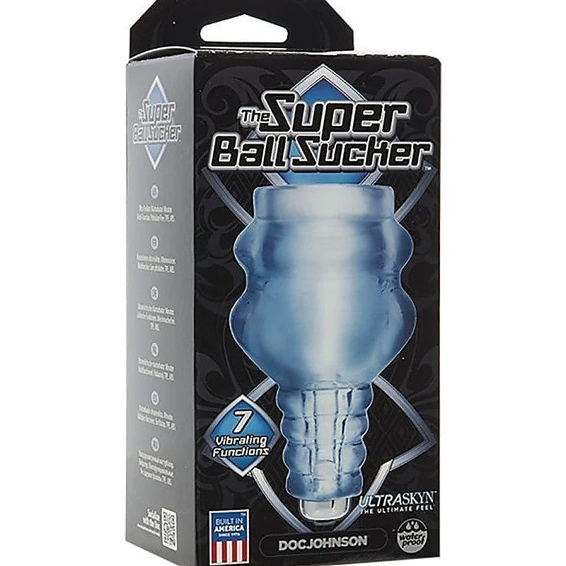 The Super Ball Sucker Ultraskyn Men's Stroker by Doc Johnson - Fleshlight Male Masturbators