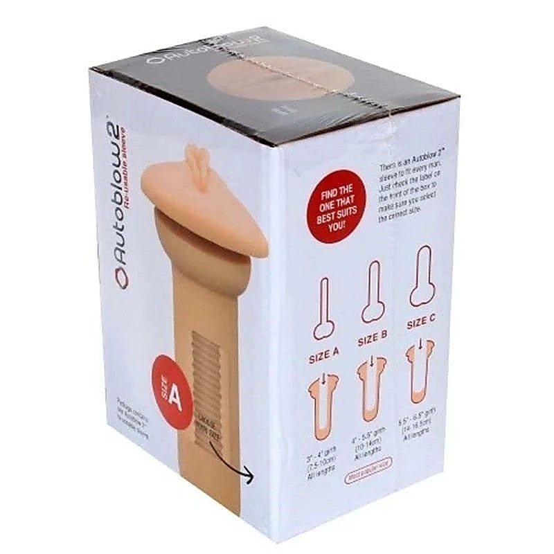Premium Autoblow 2 Oral Sleeves by AutoBlow - Masturbators and Strokers
