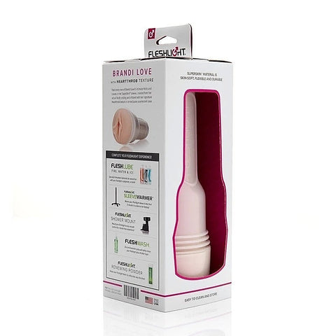 Fleshlight Girl Brandi Love Realistic Silicone Mens Masturbator SuperSkin - Fleshlight Male Masturbators