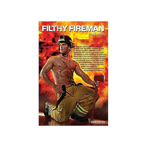 Filthy Fireman Blow Up Inflatable Love Doll by Pipedream - Love Dolls