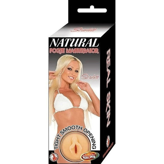 Natural Pocket Masturbator Scarlett by Nasstoys - Masturbators and Strokers