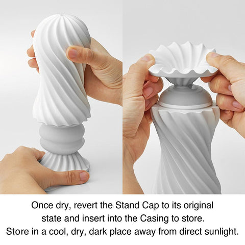 Tenga Flex Male Masturbator with Twistable Spiral Casing - Masturbators and Strokers