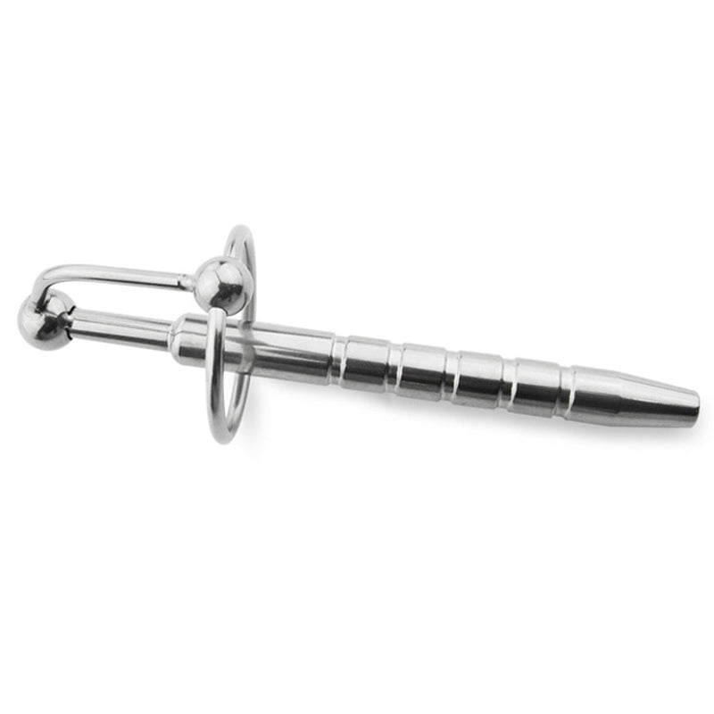BDStyle Star Trust Penis Plug With Glans Ring Tapered Urethral Stimulation - - Penis Plugs