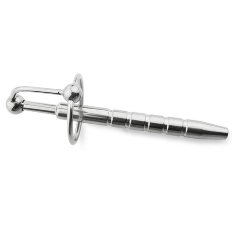 BDStyle Star Trust Penis Plug With Glans Ring Tapered Urethral Stimulation - Penis Plugs