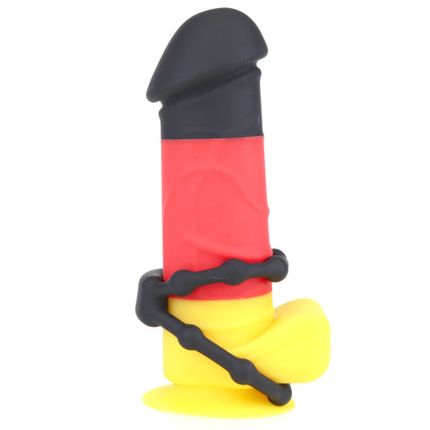 Silicone Love Ring - Ball and Cock Toys