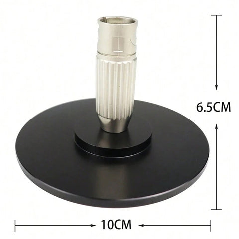 BDStyle Sex Machine Suction Cup Adapter XLR with Stainless Steel Design - Sex Machines