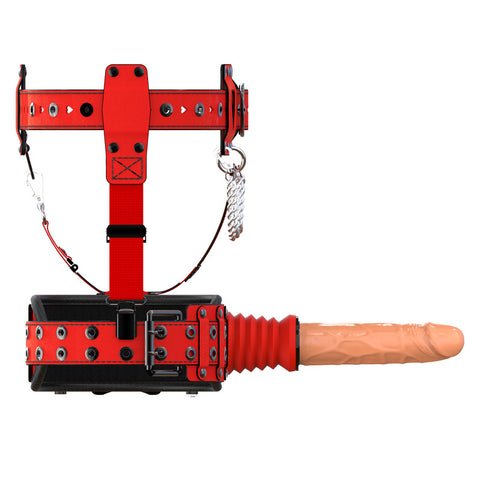 BDStyle X4 Sex Machine With Strap-on Harness - Sex Machines