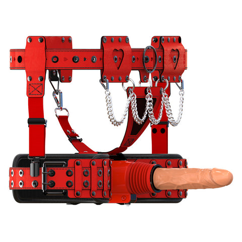 BDStyle X4 Sex Machine With Strap-on Harness - Sex Machines