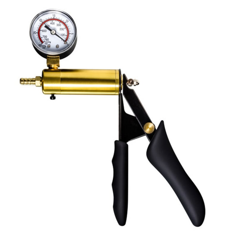 Brass Hand-Held Male Vacuum Penis Pump by BDStyle - Penis Pumps And Stretchers