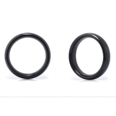 BDStyle Aluminum Round Sex Delay Cock Ring Small Erection Enhancement - Steel Cock Rings