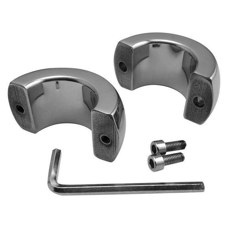 Oval Ball Steel Stretcher Weights - Screw - - Ball and Cock Toys