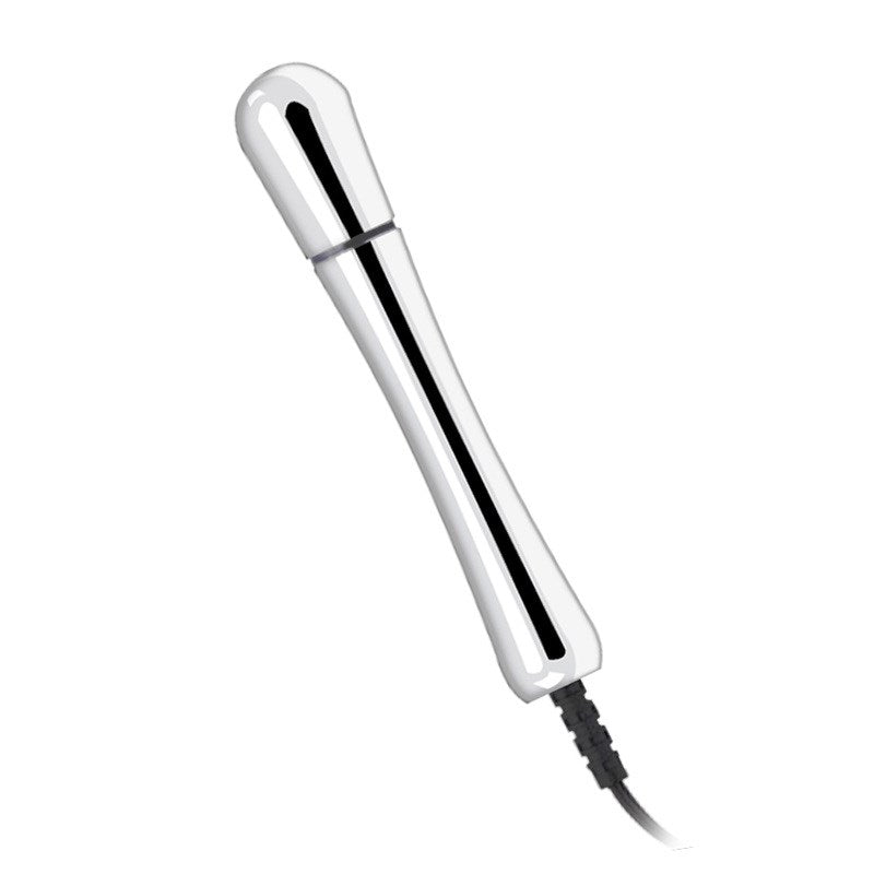 BDStyle Bipolar Metal Electric Shock Butt Plug W Aluminum Electrostimulation - Electro Sex