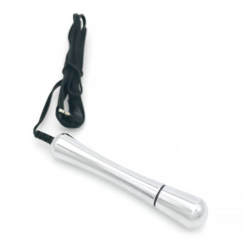 BDStyle Bipolar Metal Electric Shock Butt Plug W Aluminum Electrostimulation - Electro Sex