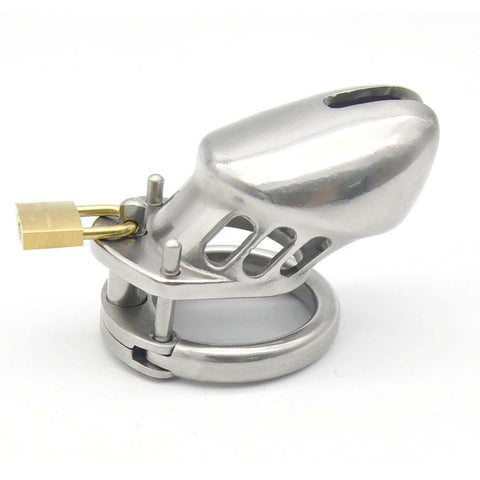 BDStyle Cobra Male Cock Cage with Secure Locking Mechanism - Male Chastity