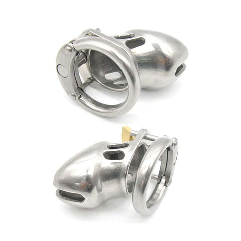 BDStyle Cobra Male Cock Cage with Secure Locking Mechanism - Male Chastity