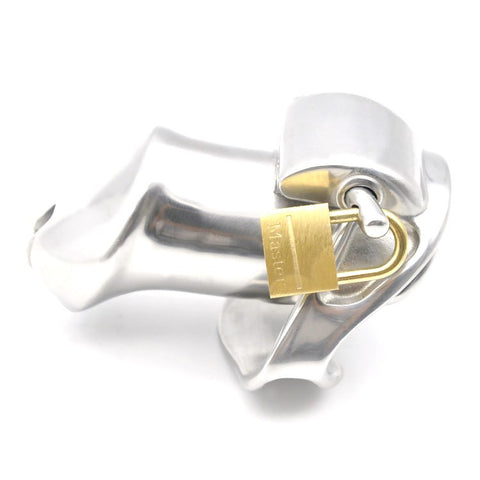 BDStyle Bullfrog Chastity Cock Cage Short Metal Chastity Device - Male Chastity