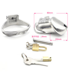 Bullfrog Chastity Cock Cage Short - - Male Chastity