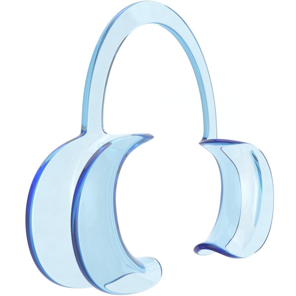 BDStyle Cheek Retractor Blue Dental Mouth Gag - Bondage Gags and Bits