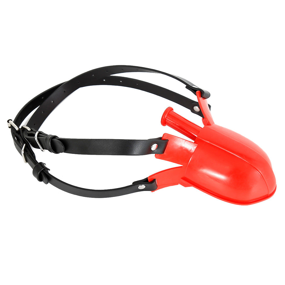 BDStyle Cup Uro Pissotiere BDSM Play Mouth Gag - Bondage Gags and Bits