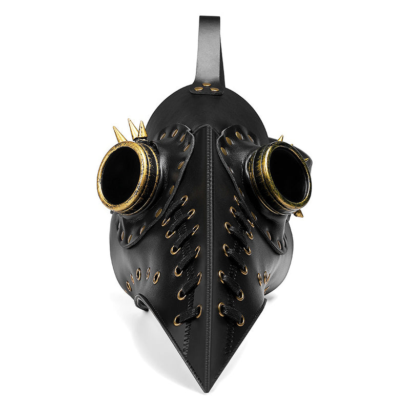 BDStyle Steampunk Stitch Rivet Gothic Beak Mask - Masks And Blindfolds