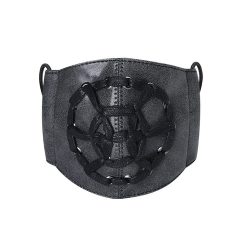 BDStyle Steampunk Stitch Adjustable Gothic Mask - Masks And Blindfolds