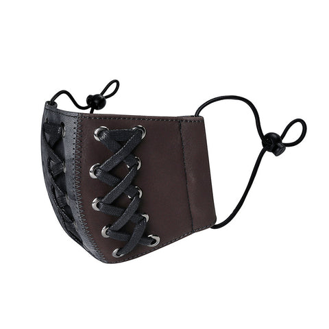 BDStyle Steampunk Strappy Replaceable Filter Mask - Masks And Blindfolds