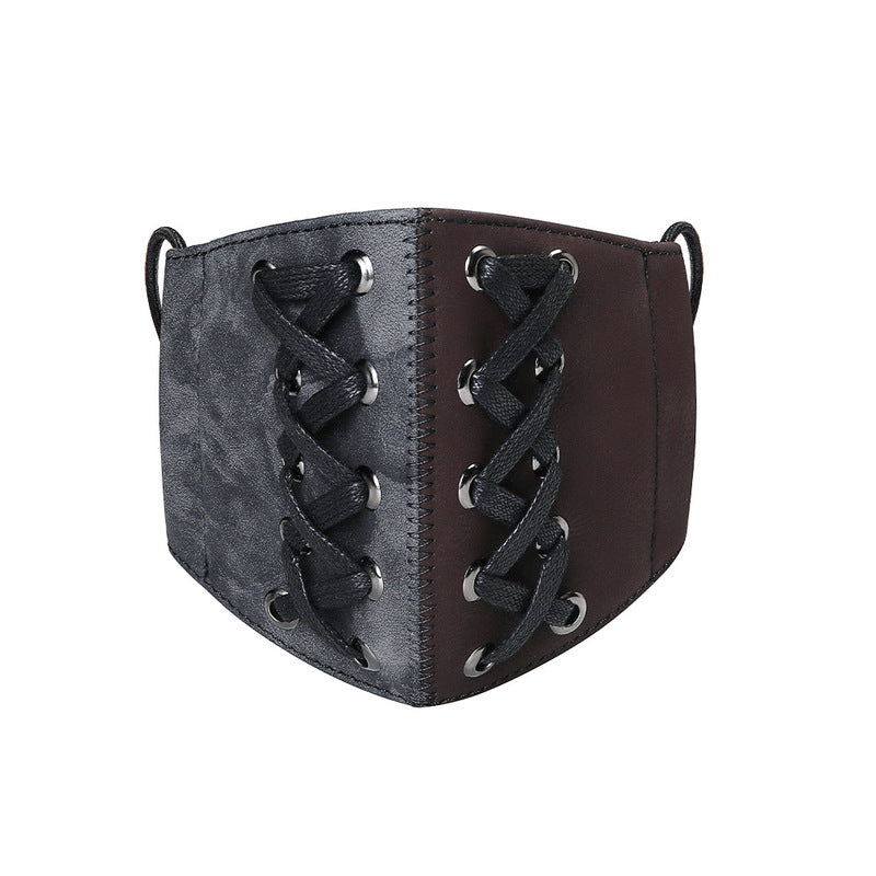 BDStyle Steampunk Strappy Replaceable Filter Mask - Masks And Blindfolds