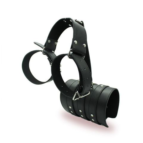 BDStyle Tie In Wrist Muff Bondage Restraint Cuffs - Cuffs And Restraints