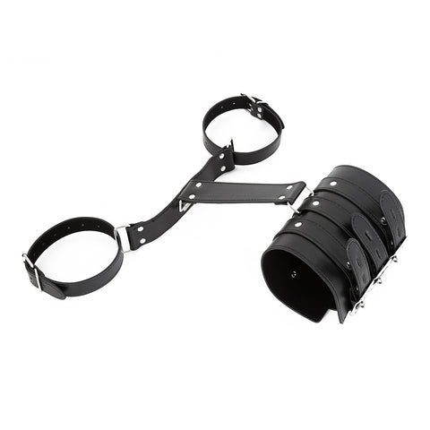 BDStyle Tie In Wrist Muff Bondage Restraint Cuffs - Cuffs And Restraints