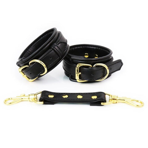 BDStyle Pin Lock Heavy Cuffs Wrist and Ankle Restraints with Pin Lock - Cuffs and Restraints