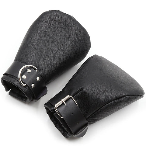 BDStyle Pet Play Padded Mitts for BDSM Roleplay Control - Cuffs and Restraints