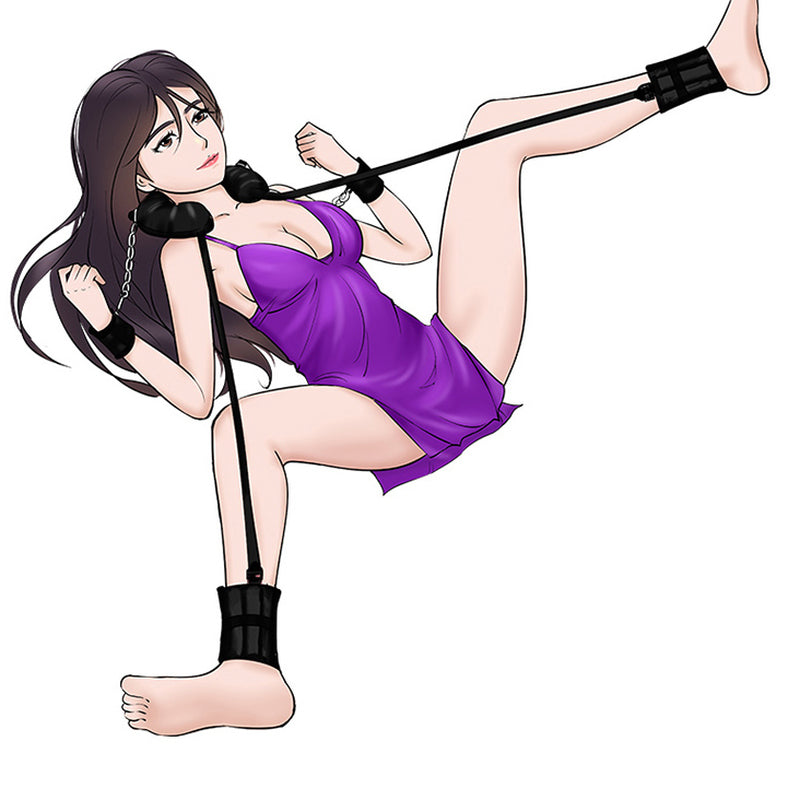 BDStyle Sex Position Master Board with Restraint Cuffs - - Cuffs And Restraints