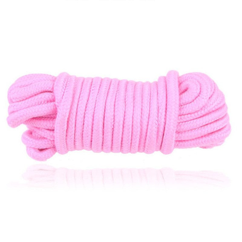 Bondage Rope - Pink - Cuffs and Restraints