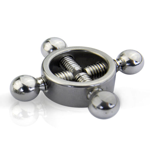 BDStyle Rings of Fire Nipple Press Kit Medical Grade Steel Pressure Play - Breast and Nipple Toys