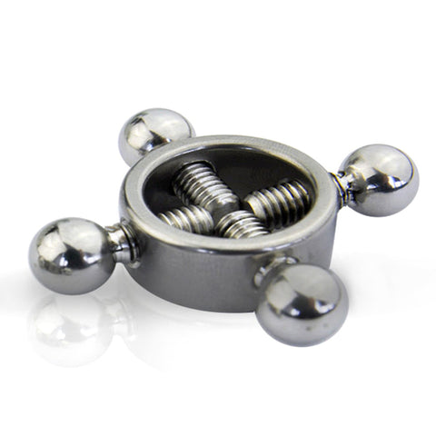 BDStyle Rings of Fire Nipple Press Kit Medical Grade Steel Pressure Play - Breast and Nipple Toys