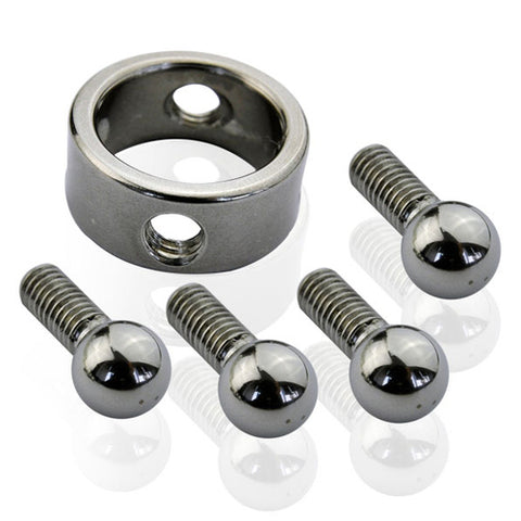 BDStyle Rings of Fire Nipple Press Kit Medical Grade Steel Pressure Play - Breast and Nipple Toys