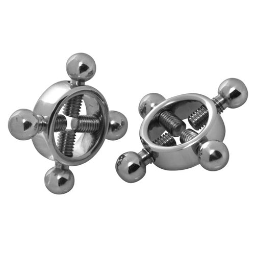 BDStyle Rings of Fire Nipple Press Kit Medical Grade Steel Pressure Play - Breast and Nipple Toys
