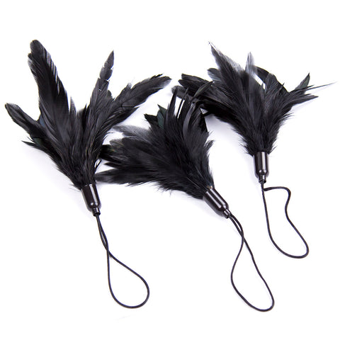 BDStyle Horn Sensory Feather Tickler Teaser - Ticklers