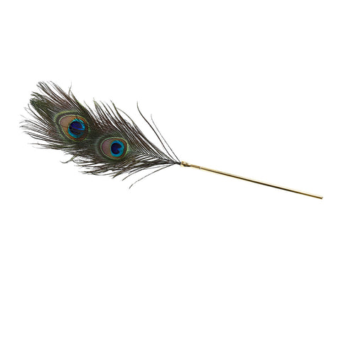 BDStyle BDSM Peacock Feather Tickler Sensory Toy - Ticklers