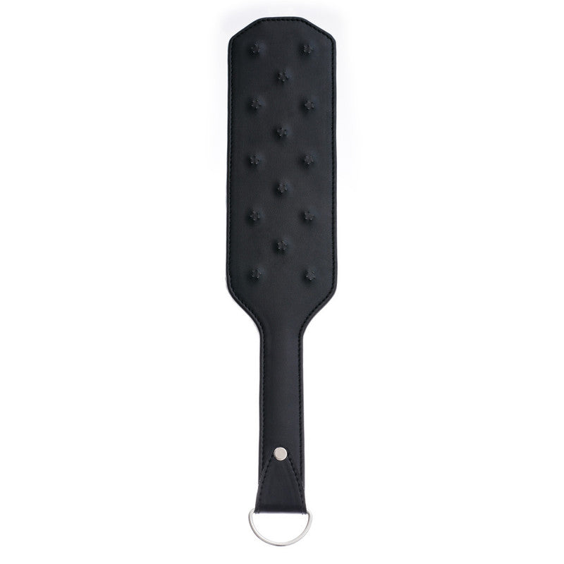 BDStyle Plum Imprint Faux Leather Spanking Paddle - Whips And Crops