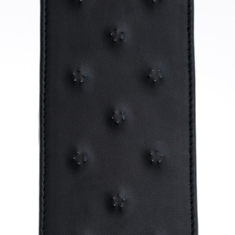 BDStyle Plum Imprint Faux Leather Spanking Paddle - Whips And Crops