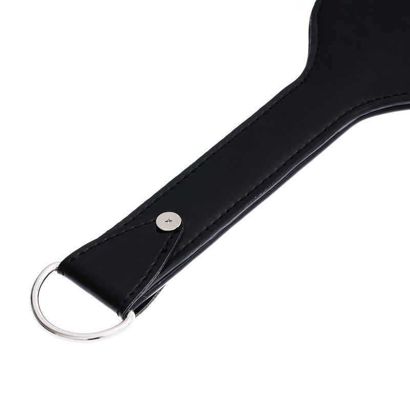 BDStyle Plum Imprint Faux Leather Spanking Paddle - Whips And Crops