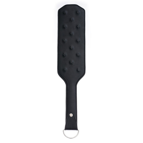 BDStyle Plum Imprint Faux Leather Spanking Paddle - Whips And Crops